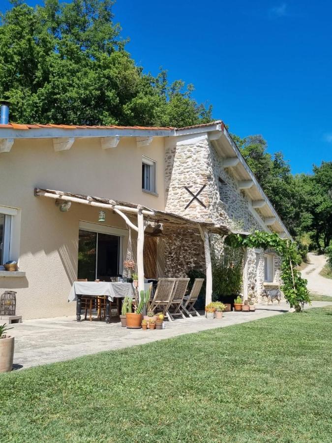Chambre Double En Pleine Nature "La Clairiere De L'Ange" Peyrins Exteriér fotografie